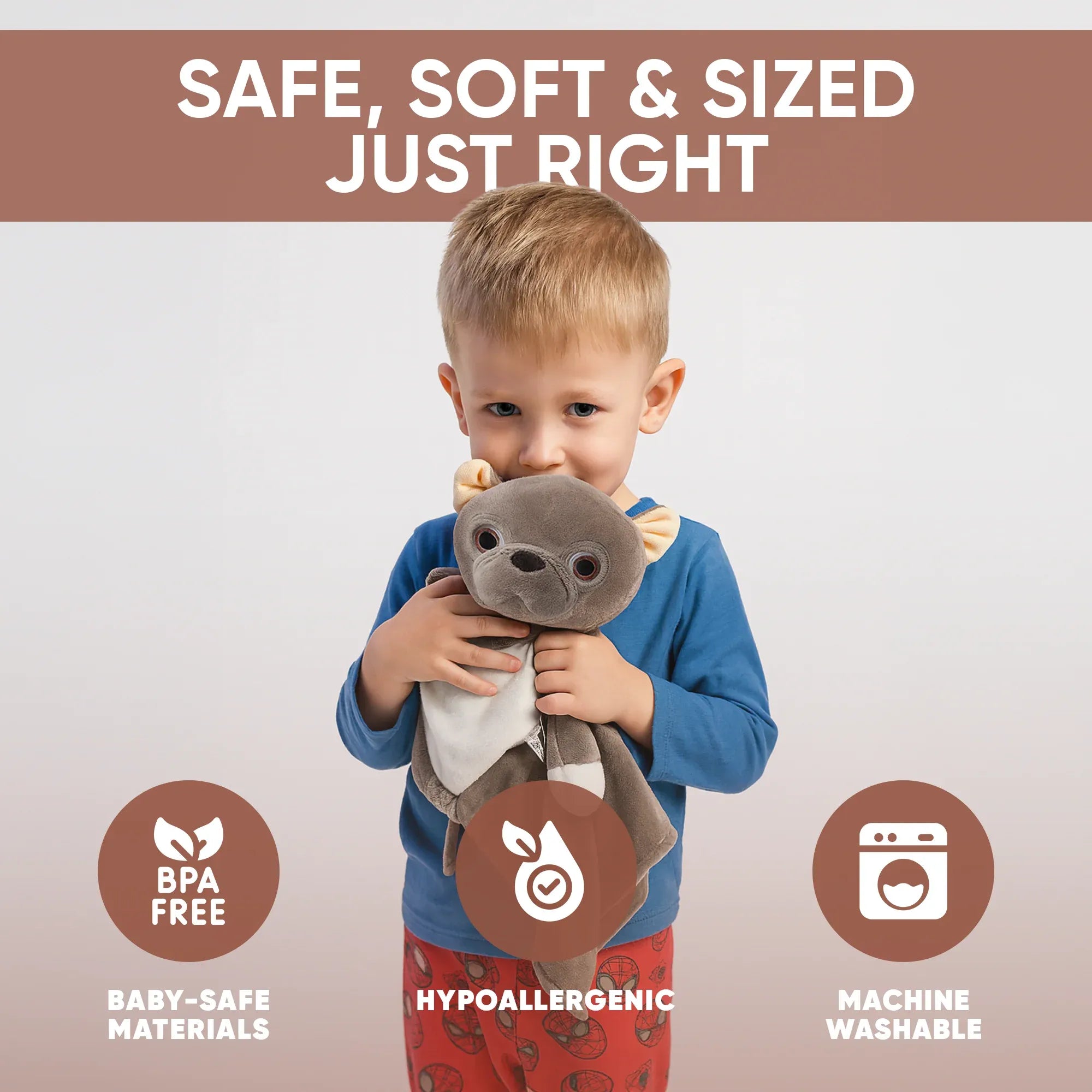 Billy the French Bulldog - White Noise & Lullaby Comforter