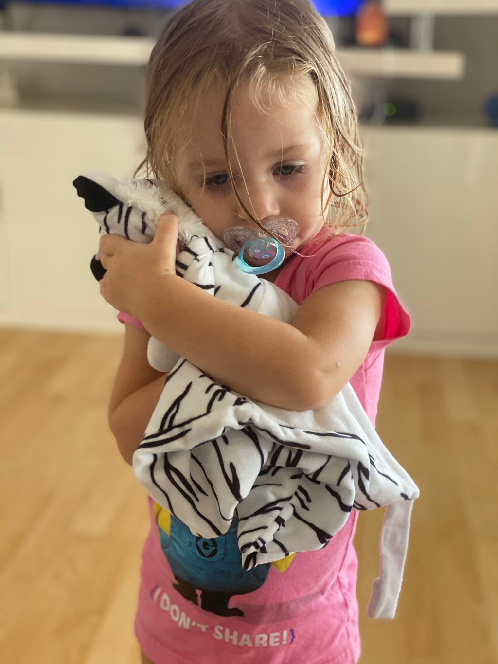 Delly the White Tiger - White Noise & Lullaby Comforter
