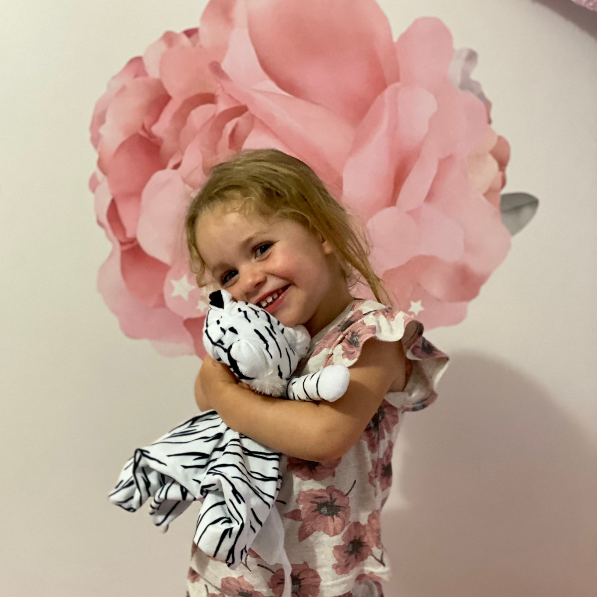 Delly the White Tiger - White Noise & Lullaby Comforter