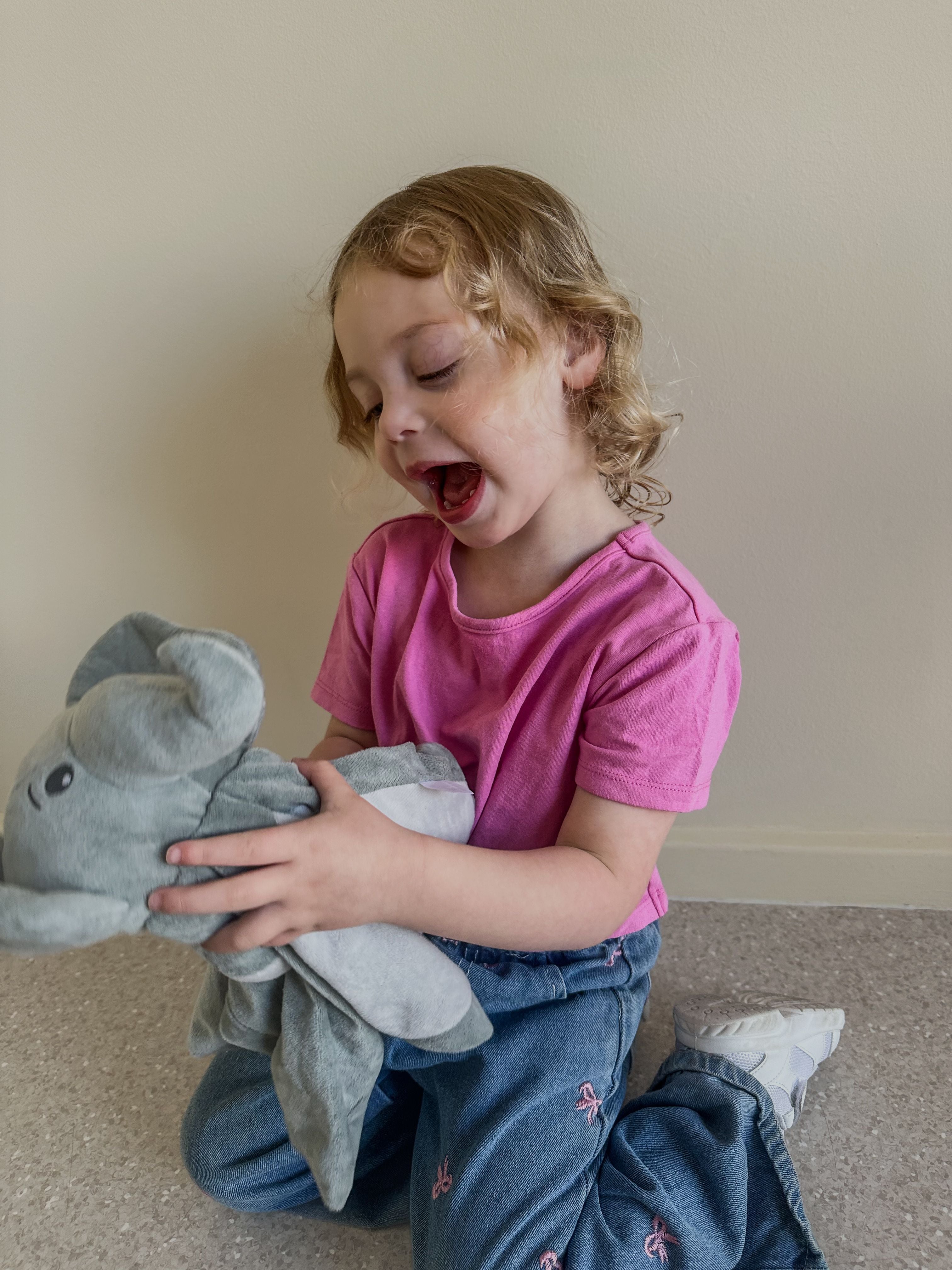 Ellie the Elephant - White Noise & Lullaby Comforter