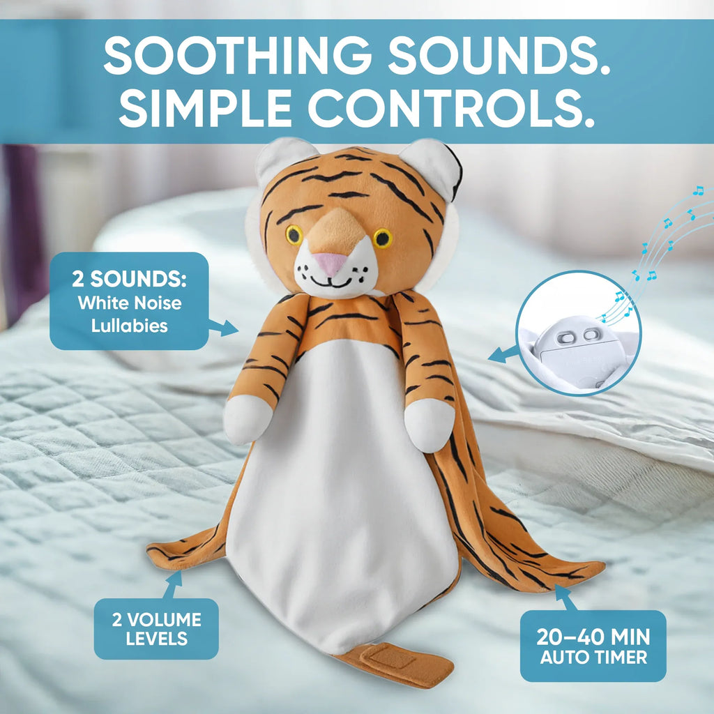 Indi the Tiger - White Noise & Lullaby Comforter