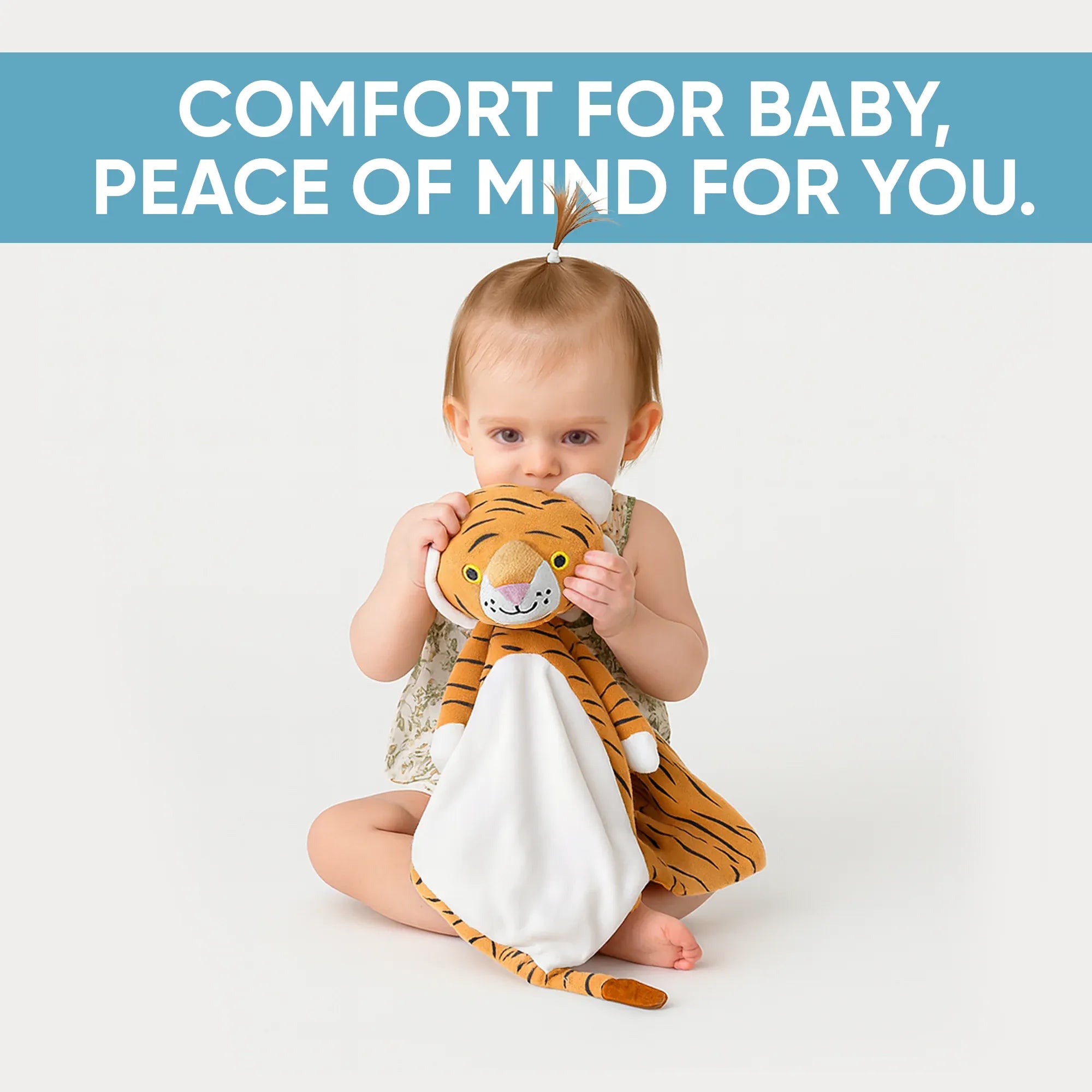 Indi the Tiger - White Noise & Lullaby Comforter