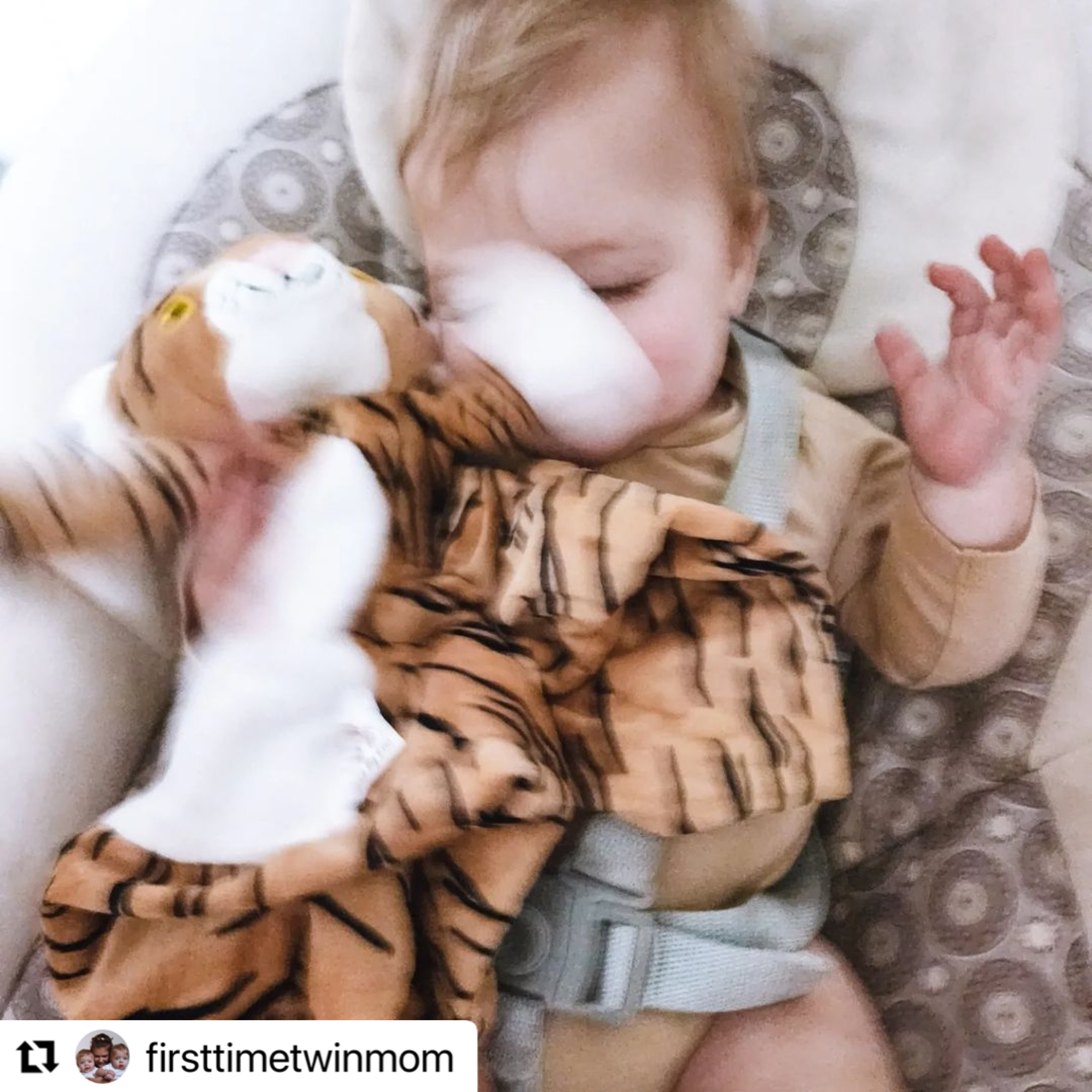 Indi the Tiger - White Noise & Lullaby Comforter