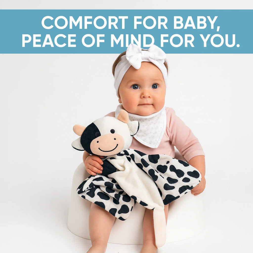 Lylah the Cow - White Noise & Lullaby Comforter