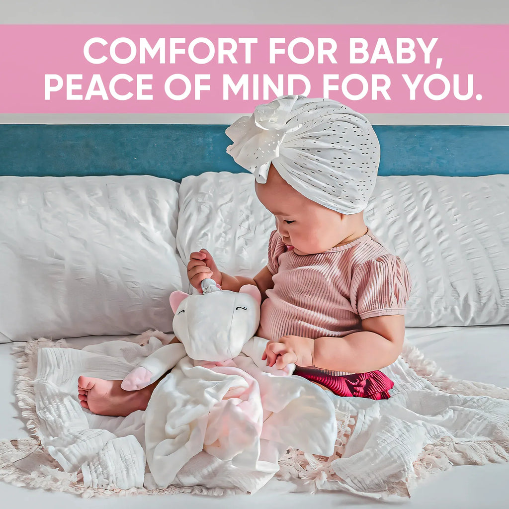 Maisie the Unicorn - White Noise & Lullaby Comforter