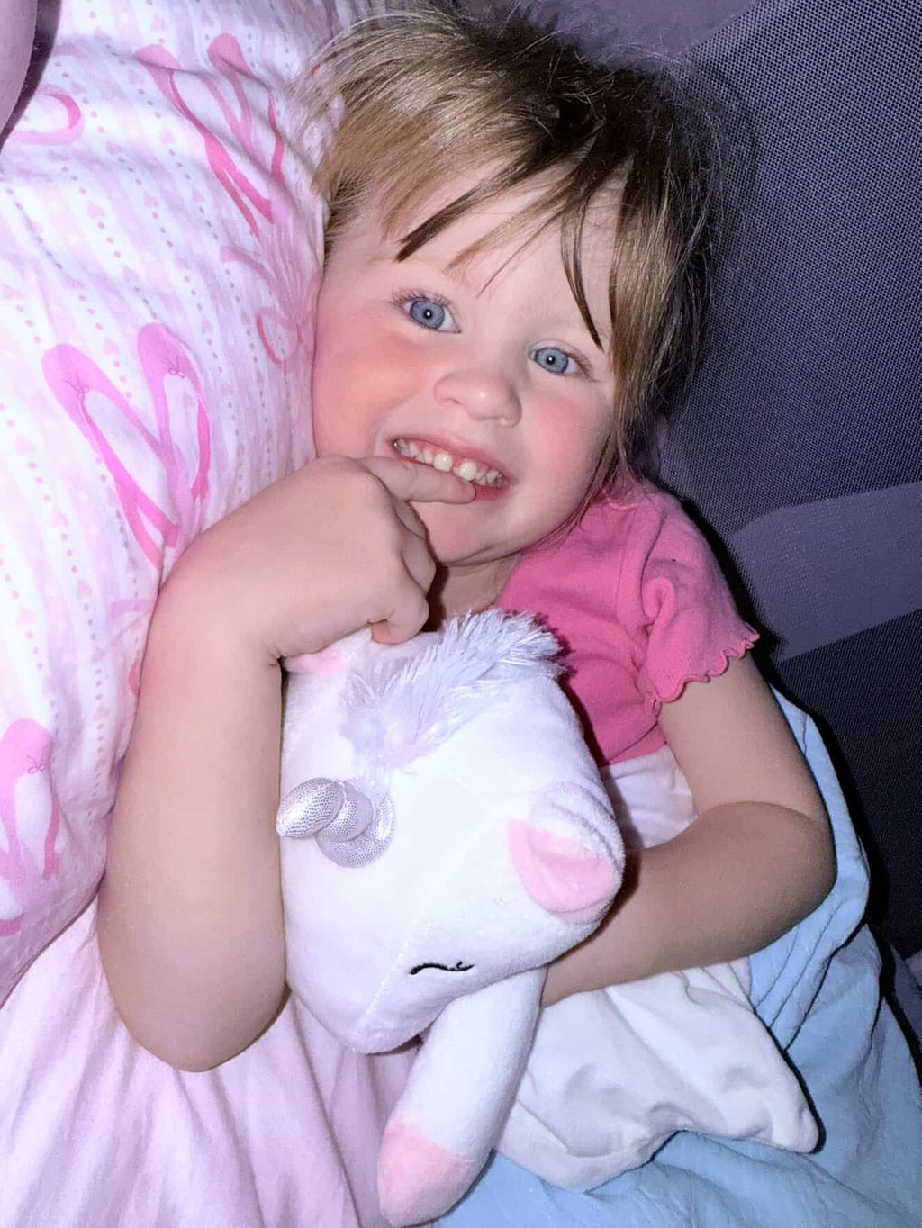 Maisie the Unicorn - White Noise & Lullaby Comforter