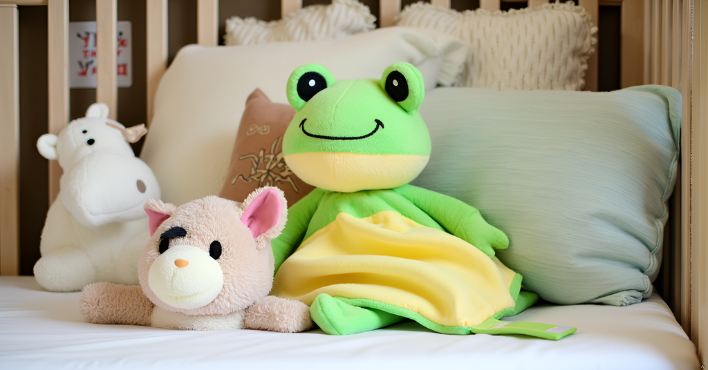 RaRa the Frog - White Noise & Lullaby Comforter