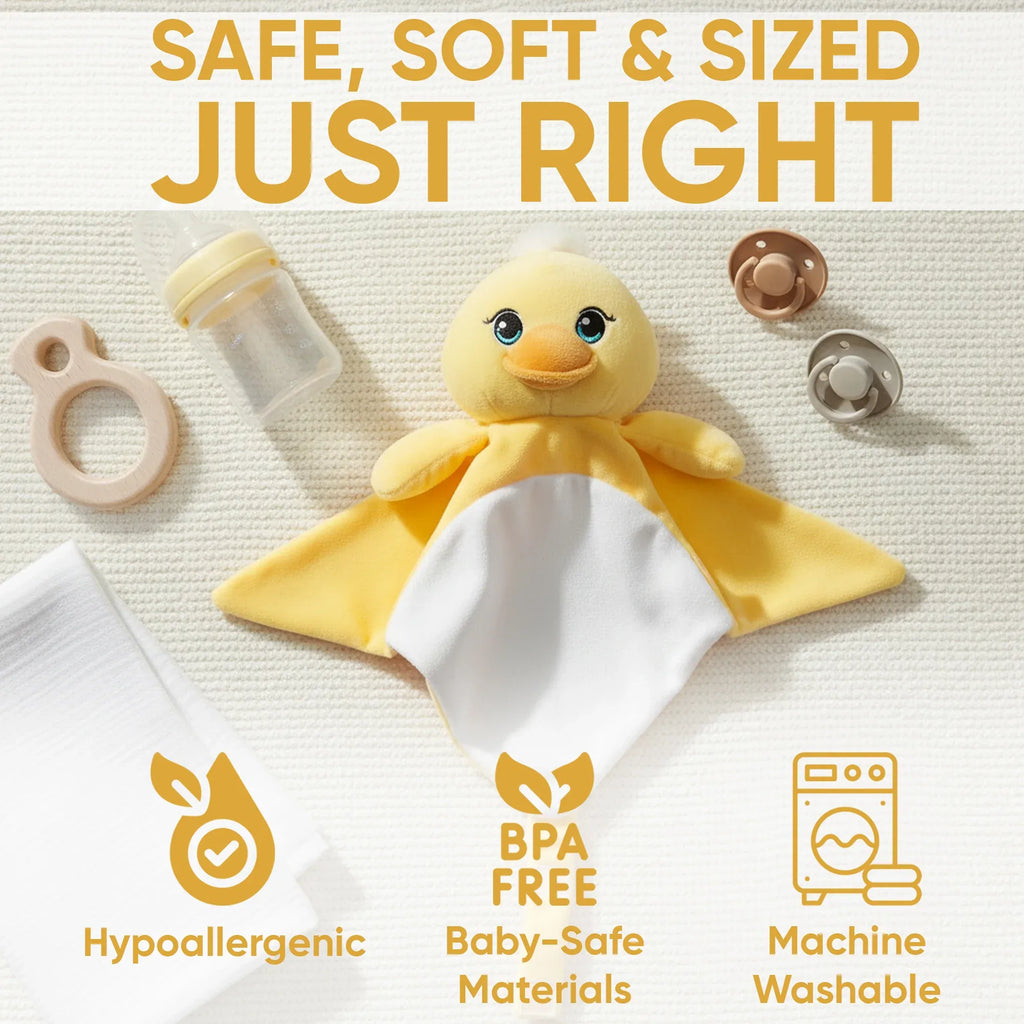 Zaylee the Duck - White Noise & Lullaby Comforter