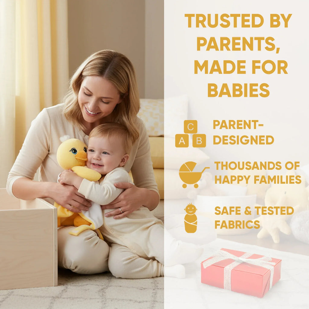 Zaylee the Duck - White Noise & Lullaby Comforter