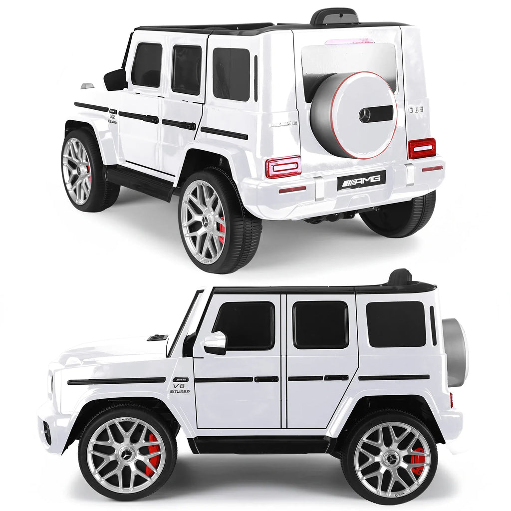Kahuna Mercedes Benz AMG G63 Kids Electric Ride On Car w/ Remote Control - White