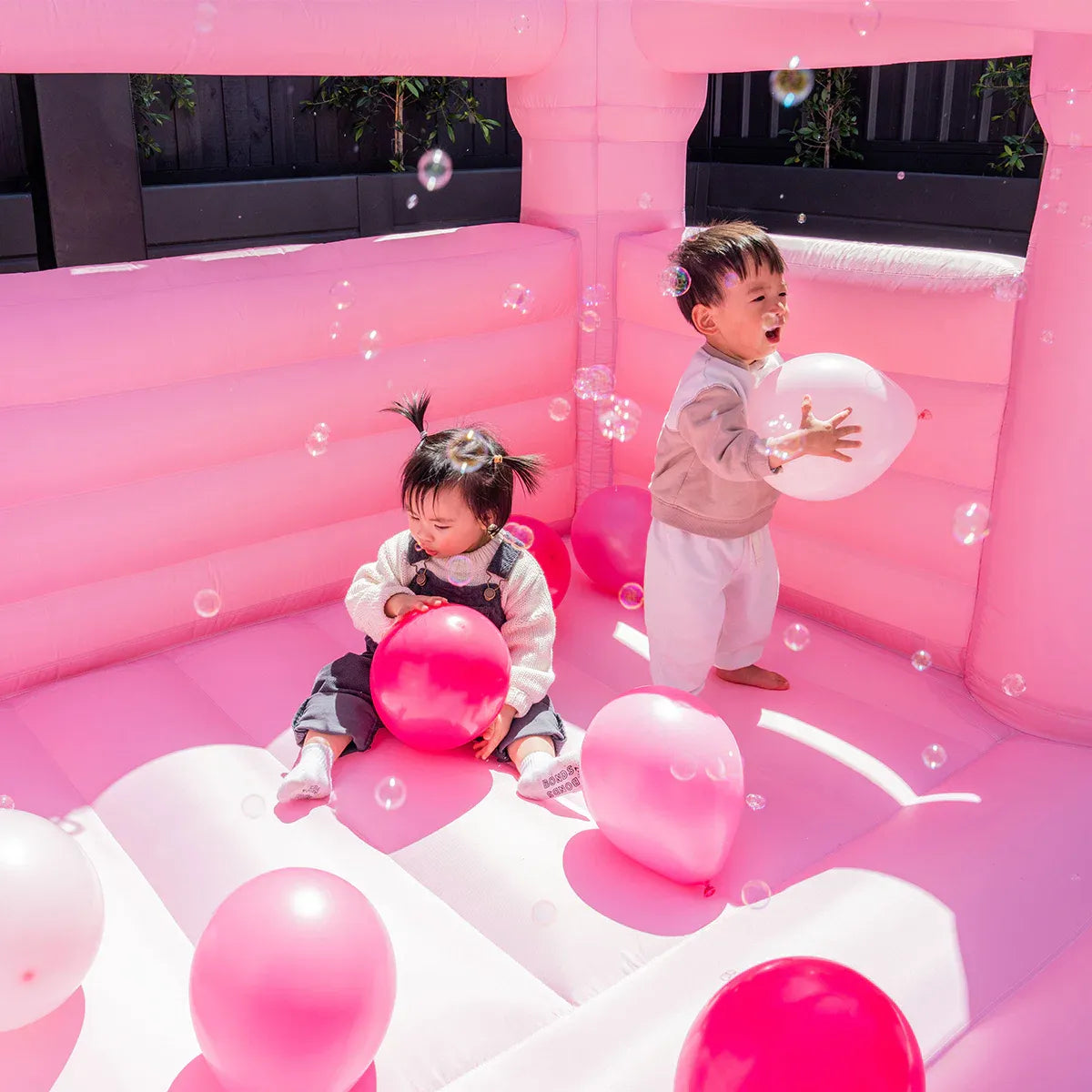 Lifespan Kids Palace Jumping Castle - Pastel Pink