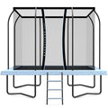 Lifespan Kids BounceZone M Rectangular Spring Trampoline Set