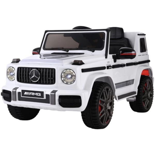 Mercedes-Benz Kids Ride On Car Electric AMG G63 Licensed Remote Cars 12V White