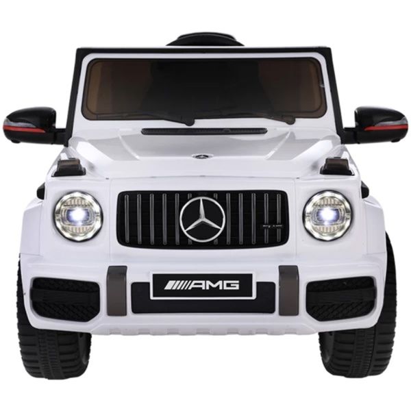 Mercedes-Benz Kids Ride On Car Electric AMG G63 Licensed Remote Cars 12V White