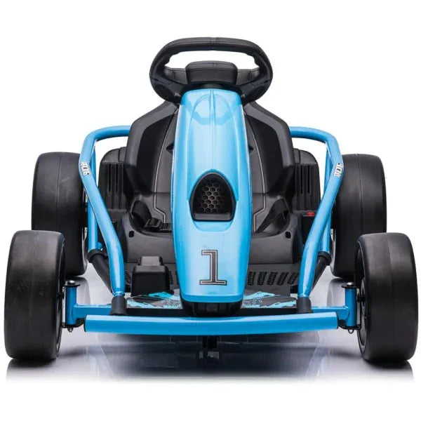 24V Go Kart for kids with Drift Function – Blue