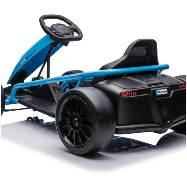 24V Go Kart for kids with Drift Function – Blue