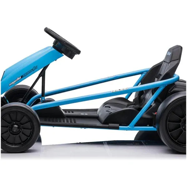 24V Go Kart for kids with Drift Function – Blue